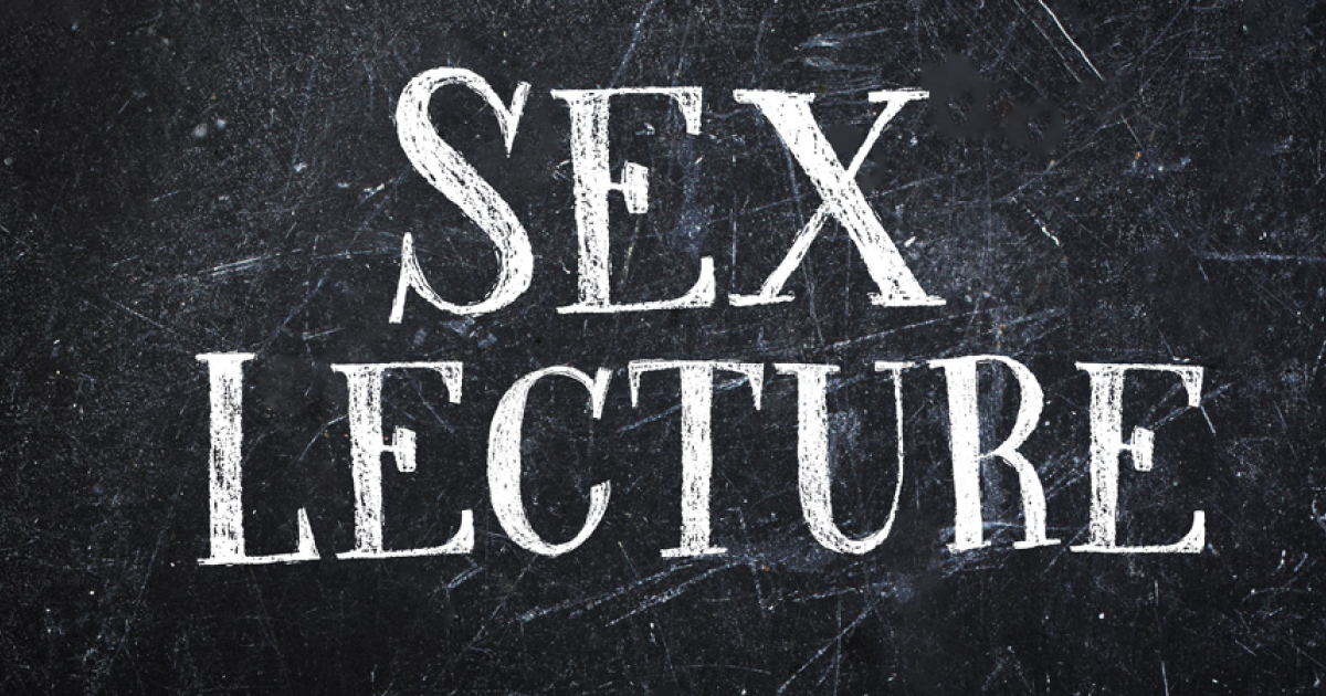 Sex Lecture 2019 Unsw Sydney